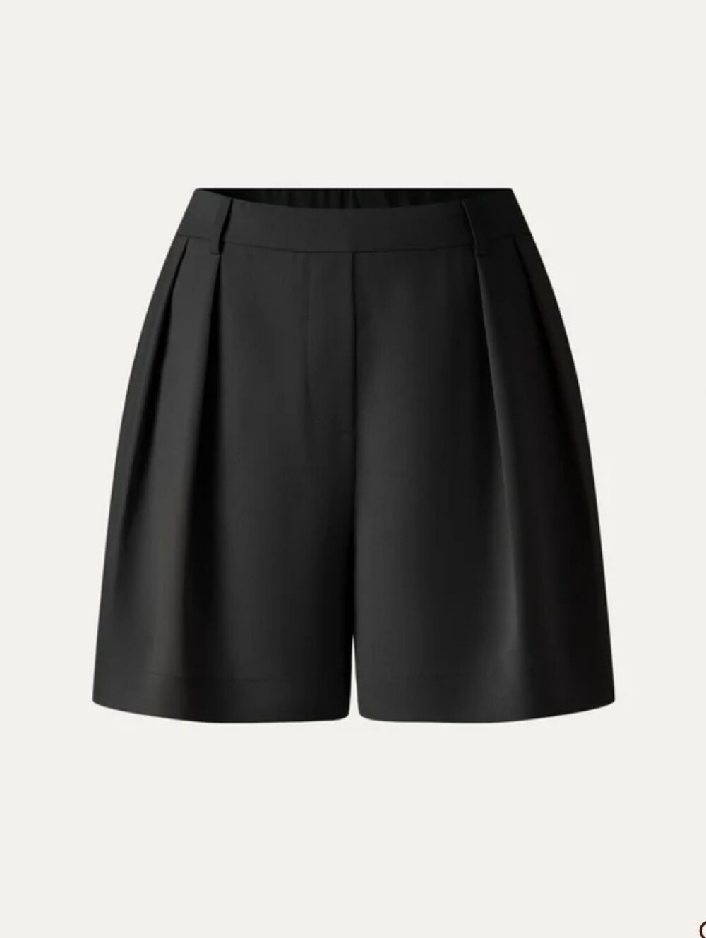 Classic Black Women's Dress Shorts